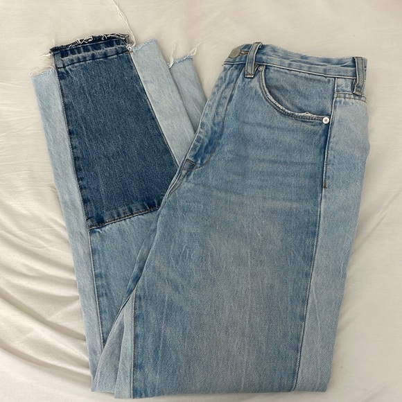BLANKNYC The Howard Patchwork Jeans - Size 27 - Picture 1 of 3
